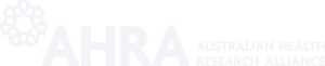 Logo. Australian Health Research Alliance.